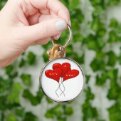 "I LUV you" BALLOONS Sleutelhanger (Hand)