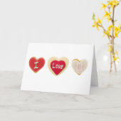 I Luv You Card Kaart (Gele Bloem)