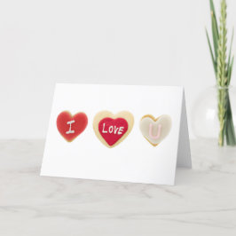 I Luv You Card Kaart