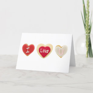 I Luv You Card Kaart