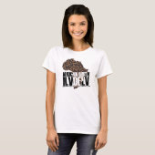 I LVOE LV African Queen T-Shirt (Voorkant volledig)