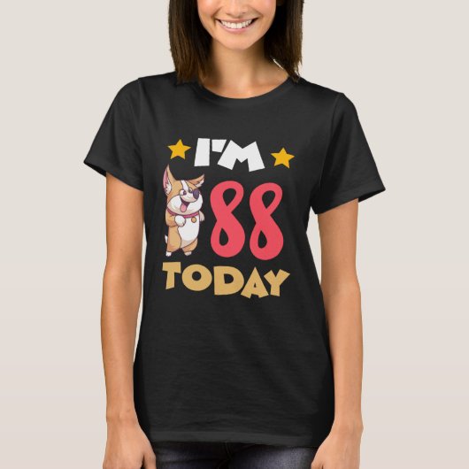 I m 88 Today T-shirt (Voorkant)