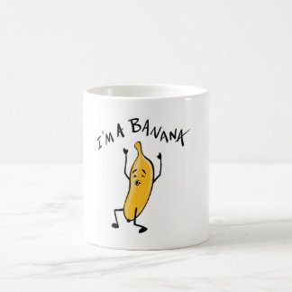 I m a Banana cartoon for Banana Lovers Coffee Mok