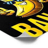 I’m A Banana Funny Cartoon Humor Design  Poster (Hoek)