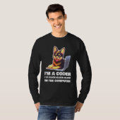 I m a Coder I Do Click Click Click On The Computer T-shirt (Voorkant volledig)