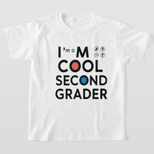 I’m a Cool Second Grader Back to School T-Shirt  (Laagn)