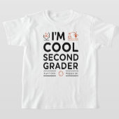 I’m a Cool Second Grader Back to School T-Shirt fo (Laagn)