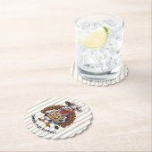 I’m a Cow Turkey | Funny Thanksgiving Disguise Kartonnen Onderzetters (Insitu)