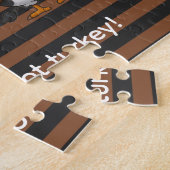 I’m a Cow Turkey | Funny Thanksgiving Disguise Legpuzzel (Zijkant)