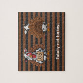 I’m a Cow Turkey | Funny Thanksgiving Disguise Legpuzzel (Verticaal)