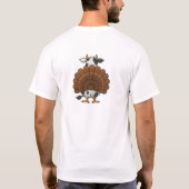I’m a Cow Turkey | Funny Thanksgiving Disguise T-shirt (Achterkant)