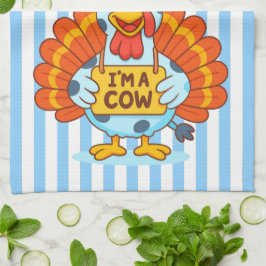 I’m a Cow Turkey | Funny Thanksgiving Disguise Theedoek