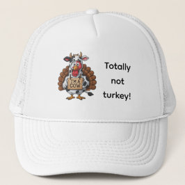 I’m a Cow Turkey | Funny Thanksgiving Disguise Trucker Pet