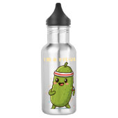 I’m a Fit-Dill! Funny Fitness Pickle Pun Design | Waterfles (Links)