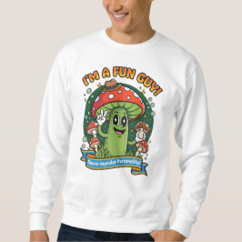 “I’m a Fun Guy” Tee – Starry-Eyed Mushroom Design Trui