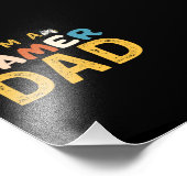 I´M A GAMER DAD FOTO AFDRUK (Hoek)