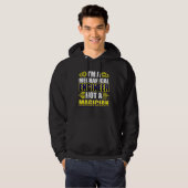 I m a mechanical engineer not a magician hoodie (Voorkant volledig)