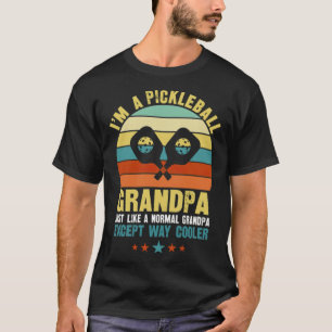 i m a pickleball a just like a normale art farm an t-shirt