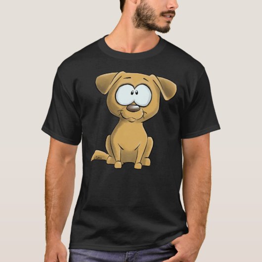 I M A Zand Labrador T-shirt (Voorkant)