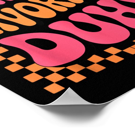 I’m Clearly Grandma’s Favorite Funny Granddaughter Poster (Hoek)