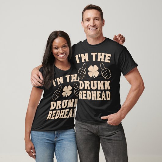I_m De Drink Roodkop Funny St Patricks Day T-shirt (Unisex)