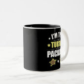 I_m de "Sulcata-schildpad" van het schildpad Tweekleurige Koffiemok (Voorkant rechts)