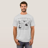 I’m Either Rafting or Thinking About It T-shirt (Voorkant volledig)