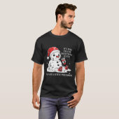 I’m Fine It's Fine Just Having Meltdown Christmas T-shirt (Voorkant volledig)