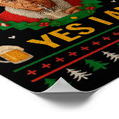 I’m Going Drinking Yes I Am Christmas Beer Holiday Poster (Hoek)