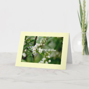 I ` m het Denken aan u Kaart