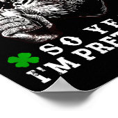 I’m Holding A Beer So Yeah I’m Pretty Busy Monkey  Poster (Hoek)