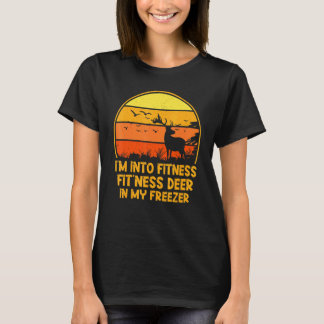 I m in fitness - fitness - deer in mijn vriezer 1 t-shirt