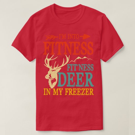 I m in Ness Deer in vriezer T-shirt (Design voorkant)