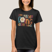 I m Kaiden Doing Kaiden Things Groovy Retro Kaide T-shirt (Voorkant)
