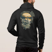I’m Living in My | Funny Fisherman Gift | Outdoor  Hoodie (Achterkant)