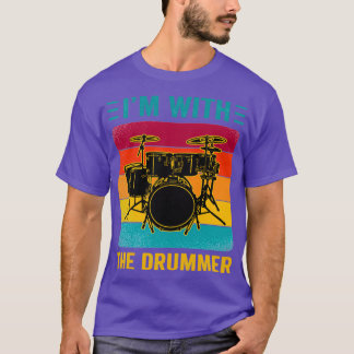 I m met de Drummer drummer Lover Player-cadeau T-shirt