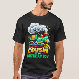I_M neef van de verjaardagsjongensfeestje treinlev T-shirt