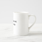 I’m Not Antisocial — I’m Selectively Social | Funn Porselein Kop (Rechts)