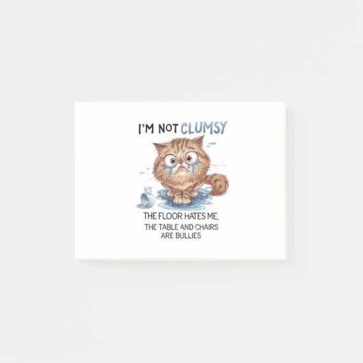I’m Not Clumsy Post-it® Notes (Voorkant)