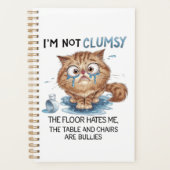 I’m Not Clumsy the Flor Hates Me Planner (Voorkant)