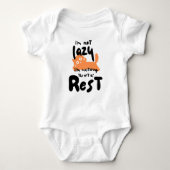I’m not lazy, I’m mastering the art of rest Romper (Voorkant)