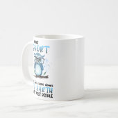 ‘I’m not short’ Koffie mok (Voorkant links)