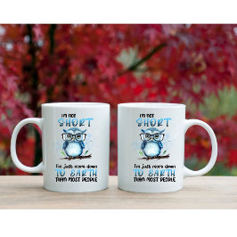 ‘I’m not short’ Koffie mok