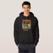 I m Only Talking To My Goat Today Goat Hoodie (Voorkant volledig)