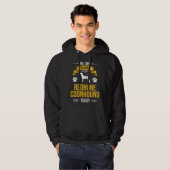 I m Only Talking To My Redbone Coonhound Today Dog Hoodie (Voorkant volledig)