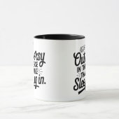 I’m Outdoorsy Funny Nature Lover Design Mok (Midden)