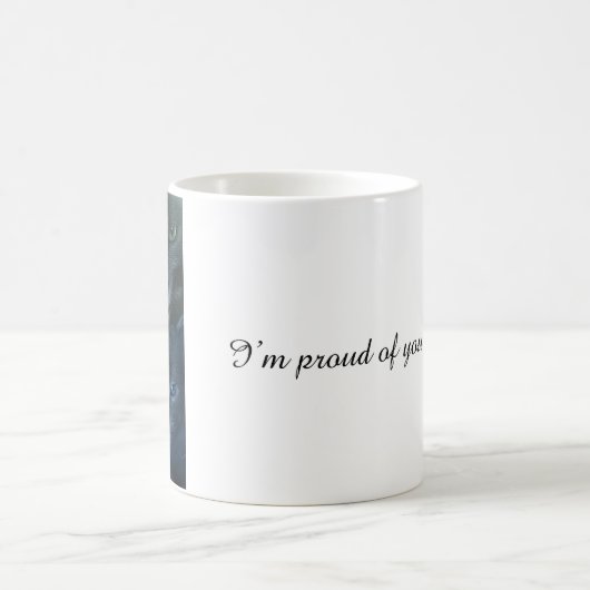 I’m Proud Of You, Baby! Cat Coffee Mug Koffiemok (Center)