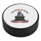I’m Proud to be British  Hockey Puck (3/4)