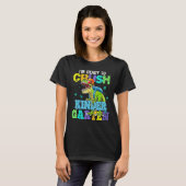 I m Ready To Crush Kindergarten Dinosaur Back To S T-shirt (Voorkant volledig)