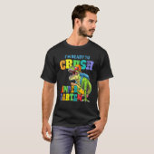 I m Ready To Crush Kindergarten Dinosaur Boys Back T-shirt (Voorkant volledig)